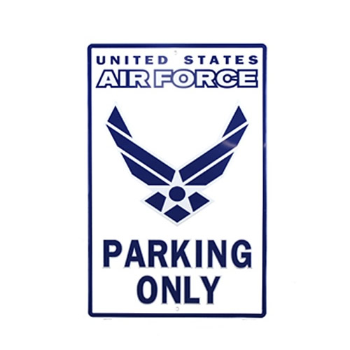 Levně Cedule PARKING AIR FORCE