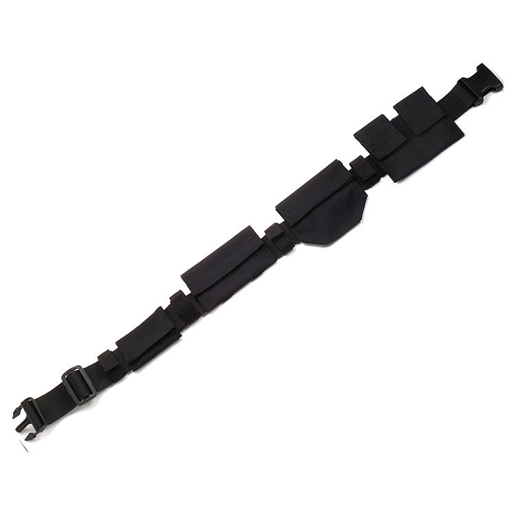 Levně ROTHCO opasek s kapsami SWAT DELUXE nylon ČERNÝ