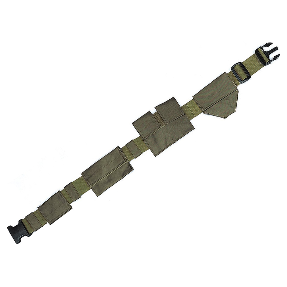 Levně ROTHCO opasek s kapsami SWAT POLYESTER ZELENÝ