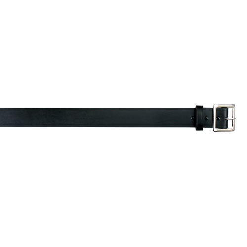 Levně Opasek k uniformě kožený ČERNÝ 3 cm