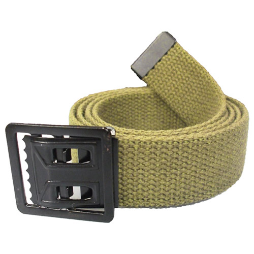 Levně ROTHCO opasek KHAKI s černou provlíkací sponou 110 cm