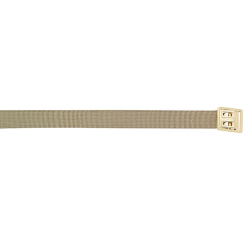 Levně ROTHCO opasek KHAKI se zlatou provlíkací sponou 135 cm