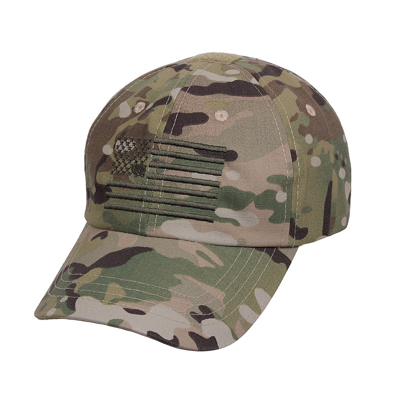 Levně ROTHCO čepice baseball TACTICAL MULTICAM vlajka US
