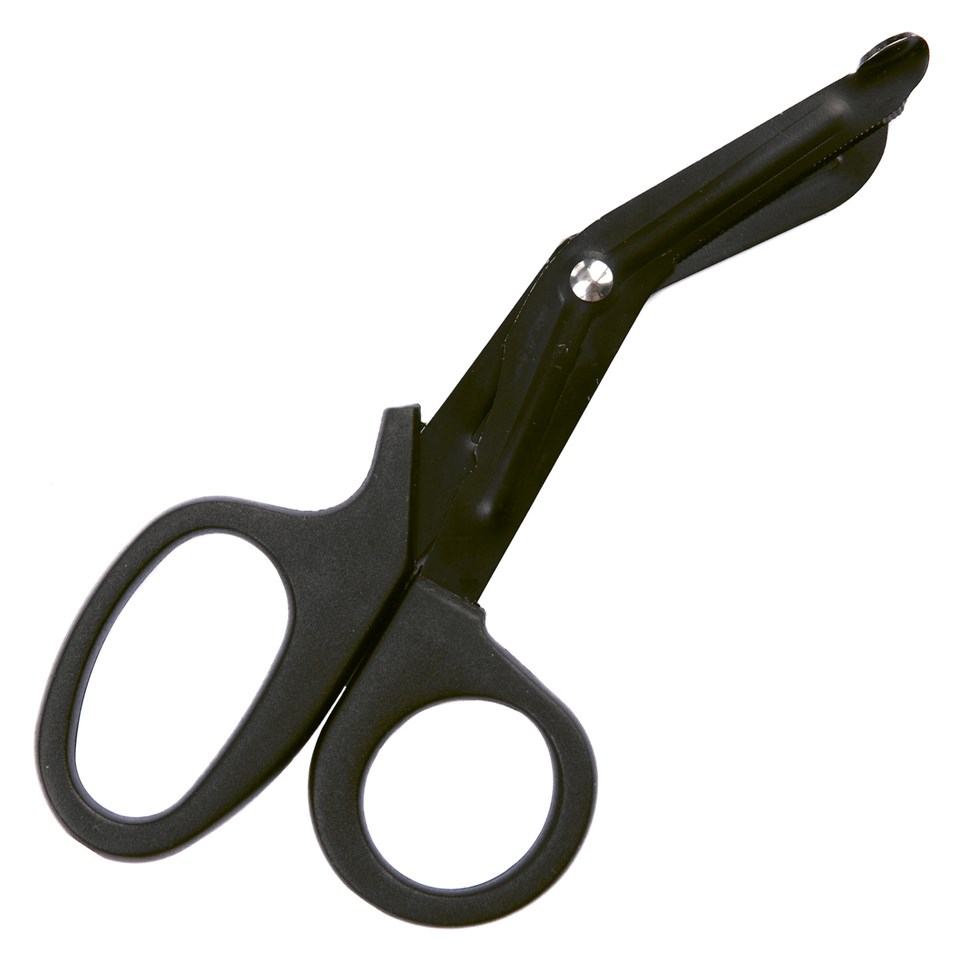 Levně Nůžky záchranářské zdravotní HEAVY DUTY JFO11 ČERNÉ