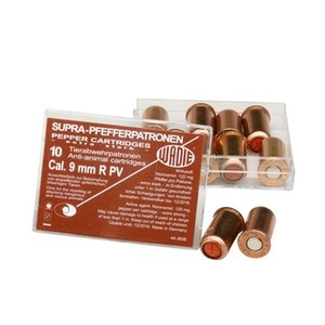 Levně WADIE náboj pepřový R PV SUPRA PFEFFER 9 mm 10ks revolver