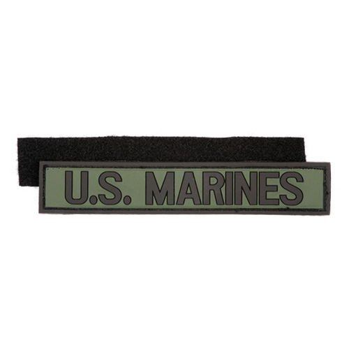 Levně Nášivka U.S. MARINES plast ZELENÁ