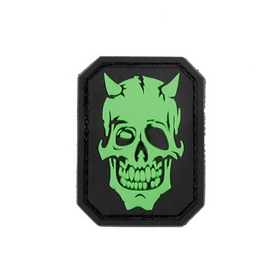 Levně Nášivka 3D PVC Devil Skull