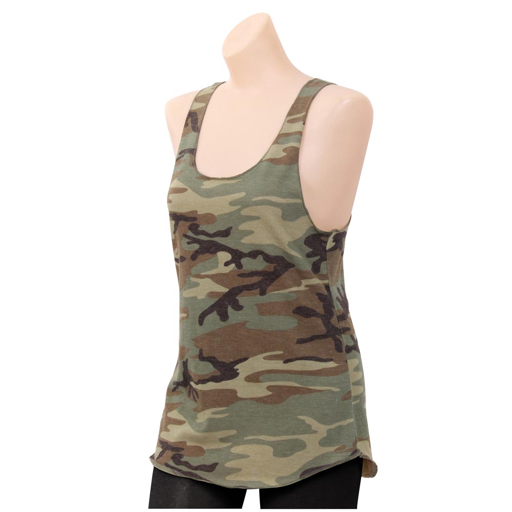 Levně Tílko dámské RACERBACK WOODLAND
