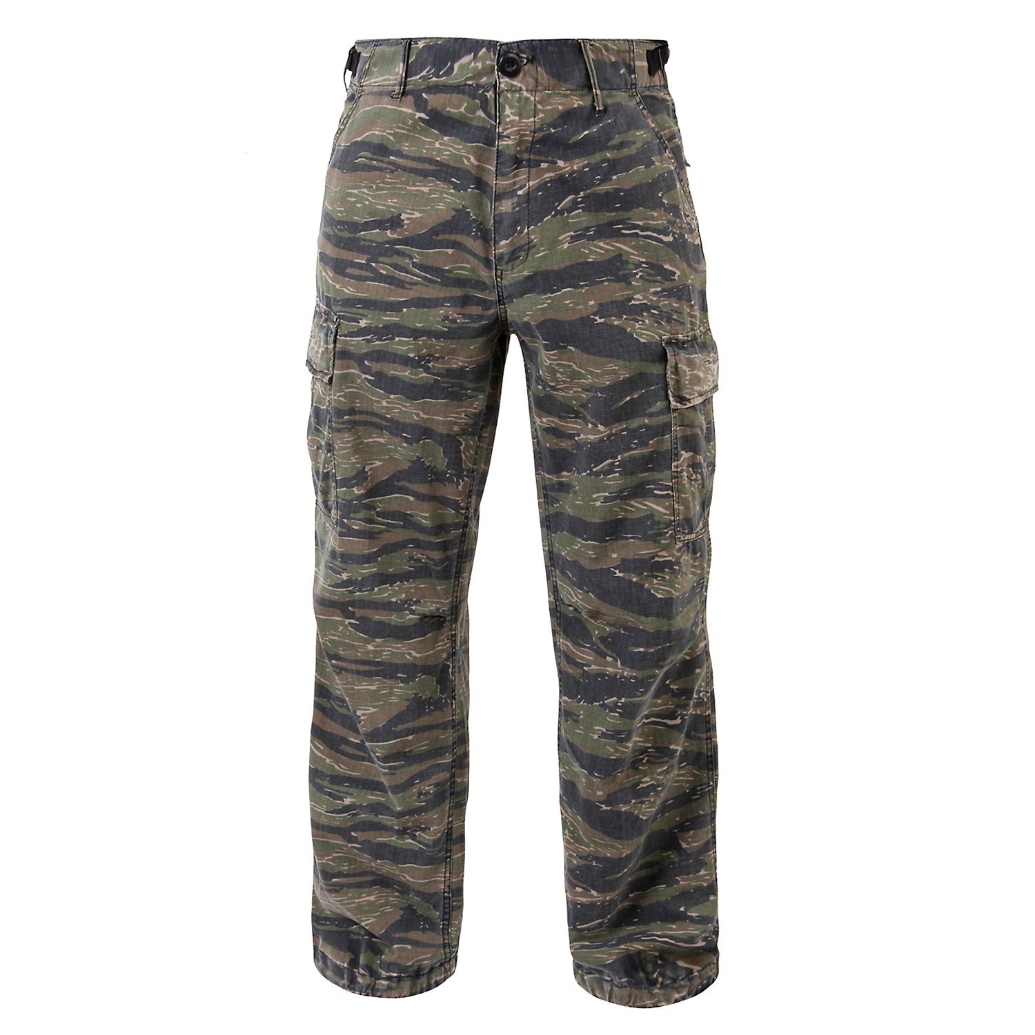Levně Kalhoty VINTAGE VIETNAM ERA TIGER STRIPE CAMO