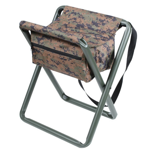 Levně ROTHCO stolička DELUXE skládací s vakem DIGITAL WOODLAND