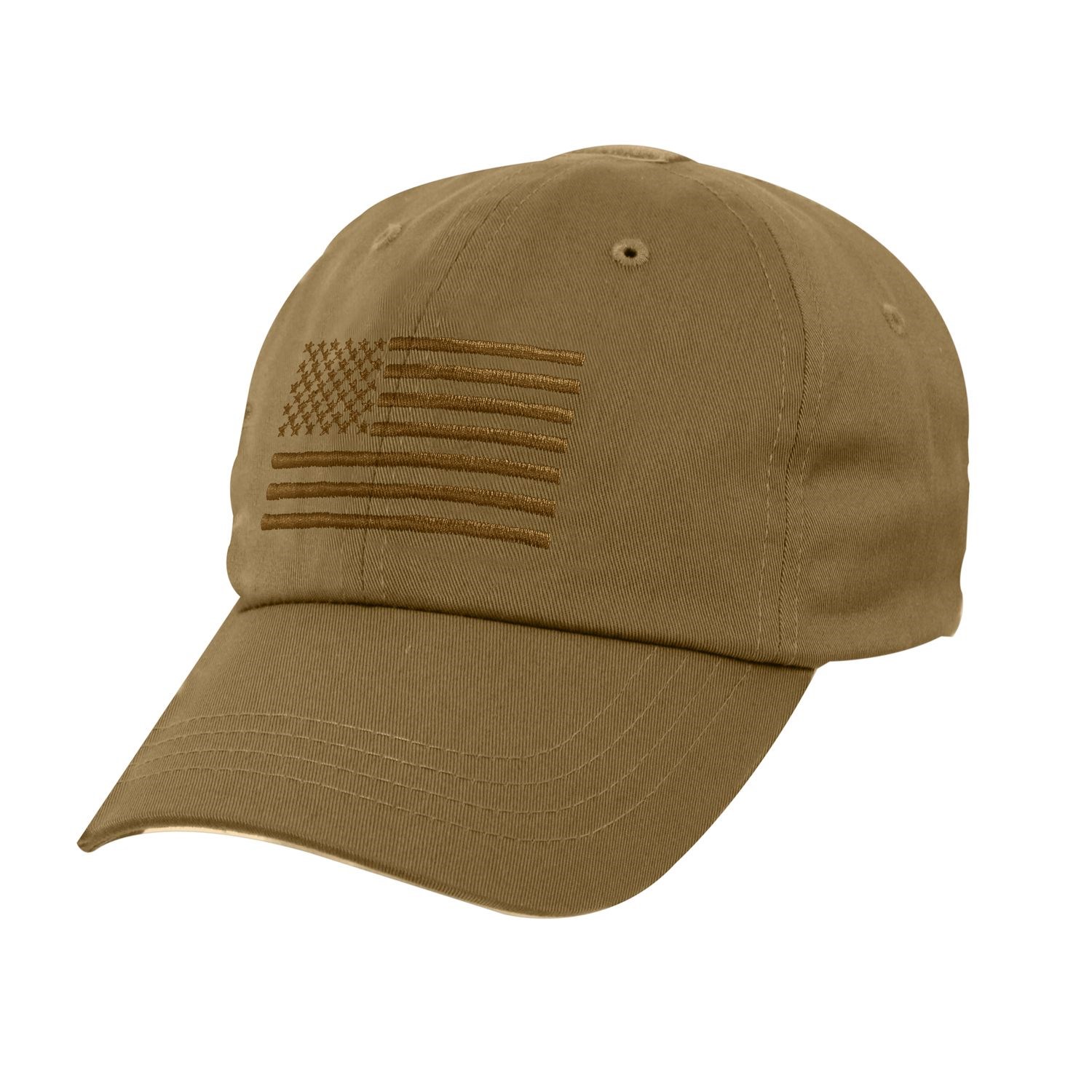Levně ROTHCO čepice baseball TACTICAL OPERATOR vlajka US COYOTE