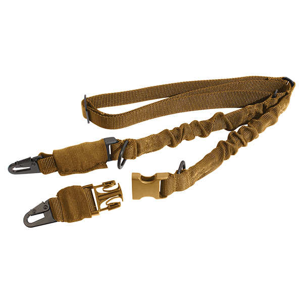 Levně ROTHCO popruh zbraňový BUNGEE jedno/dvoubodový COYOTE