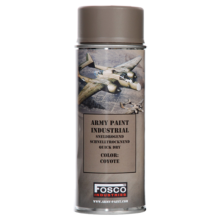 Levně FOSCO barva ARMY ve spreji 400ml COYOTE