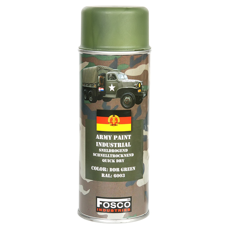 Levně FOSCO barva ARMY ve spreji 400ml RAL 6003 ZELENÁ DDR