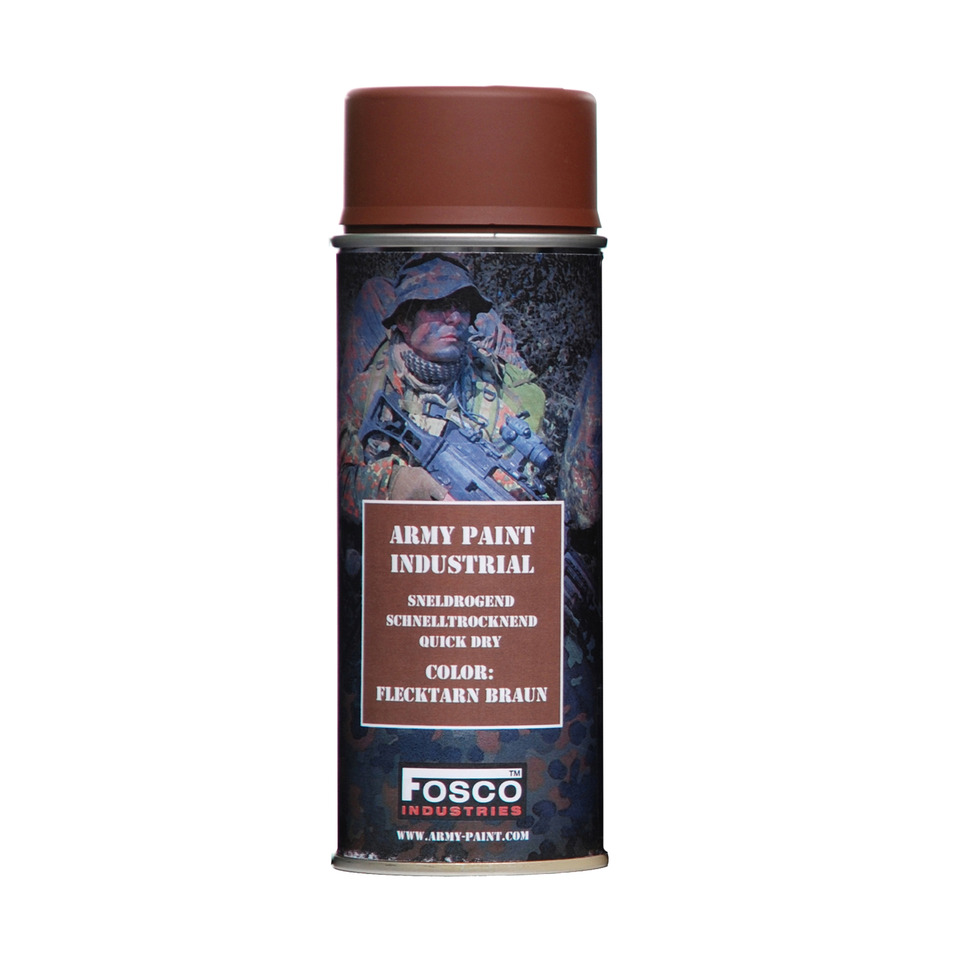 Levně FOSCO barva ARMY ve spreji 400ml FLECKTARN HNĚDÁ