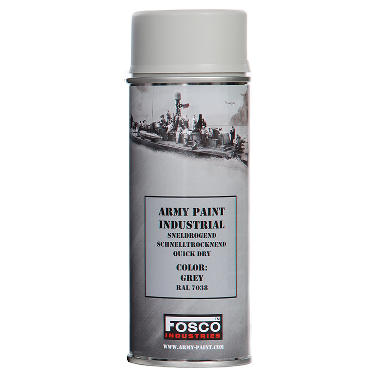 Levně FOSCO barva ARMY ve spreji 400ml RAL 7038 ŠEDÁ