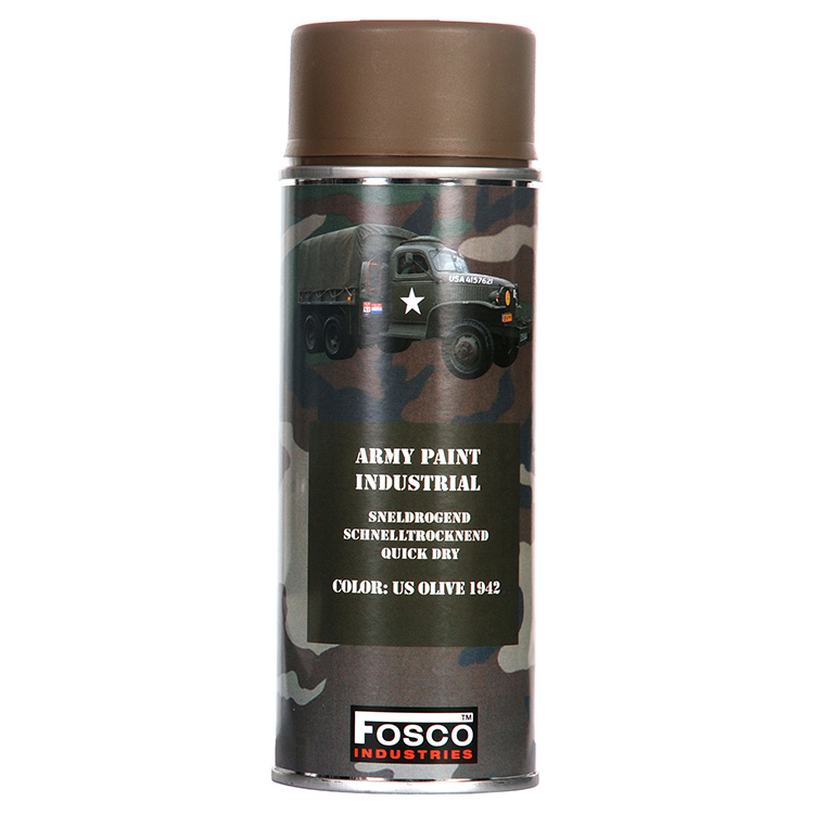 Levně FOSCO barva ARMY ve spreji 400ml US OLIVE 1942