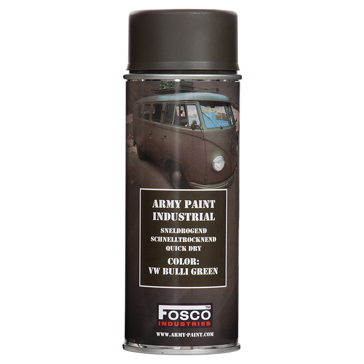 Levně FOSCO barva ARMY ve spreji 400ml VW BULLI GREEN