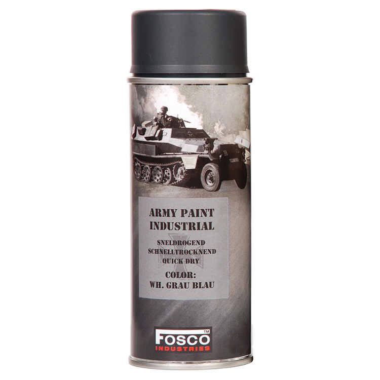 Levně FOSCO barva ARMY ve spreji 400ml WH GRAU BLAU