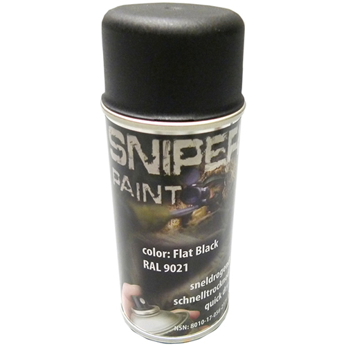 Levně FOSCO barva ARMY ve spreji 150ml RAL 9021 / MATNÁ ČERNÁ