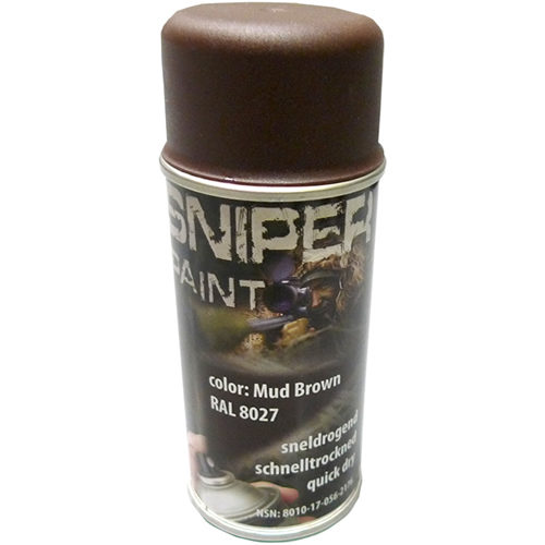 Levně FOSCO barva ARMY ve spreji 150ml RAL 8027 / BLÁTOVĚ HNĚDÁ