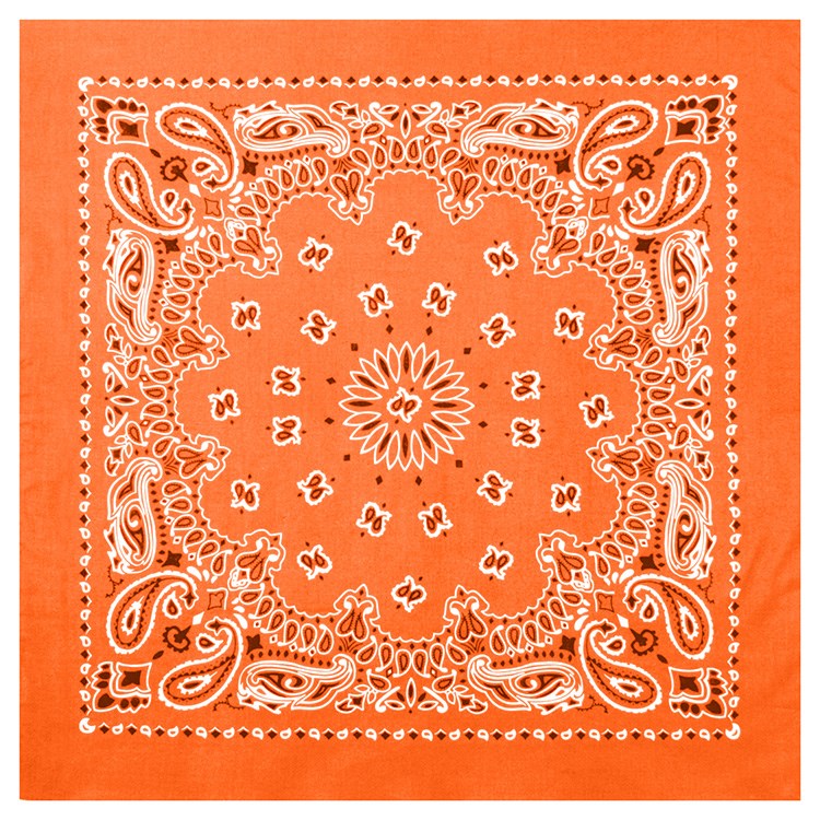 Levně ROTHCO šátek JUMBO TRAINMEN / WESTERN velký ORANŽOVÝ