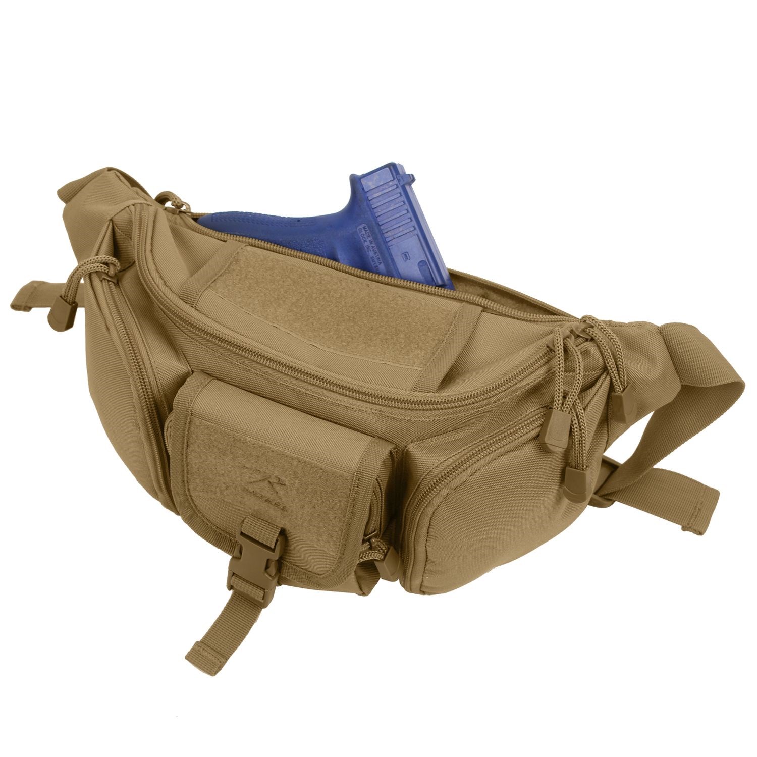 Levně ROTHCO ledvinka CONCEALED CARRY taktická COYOTE BROWN