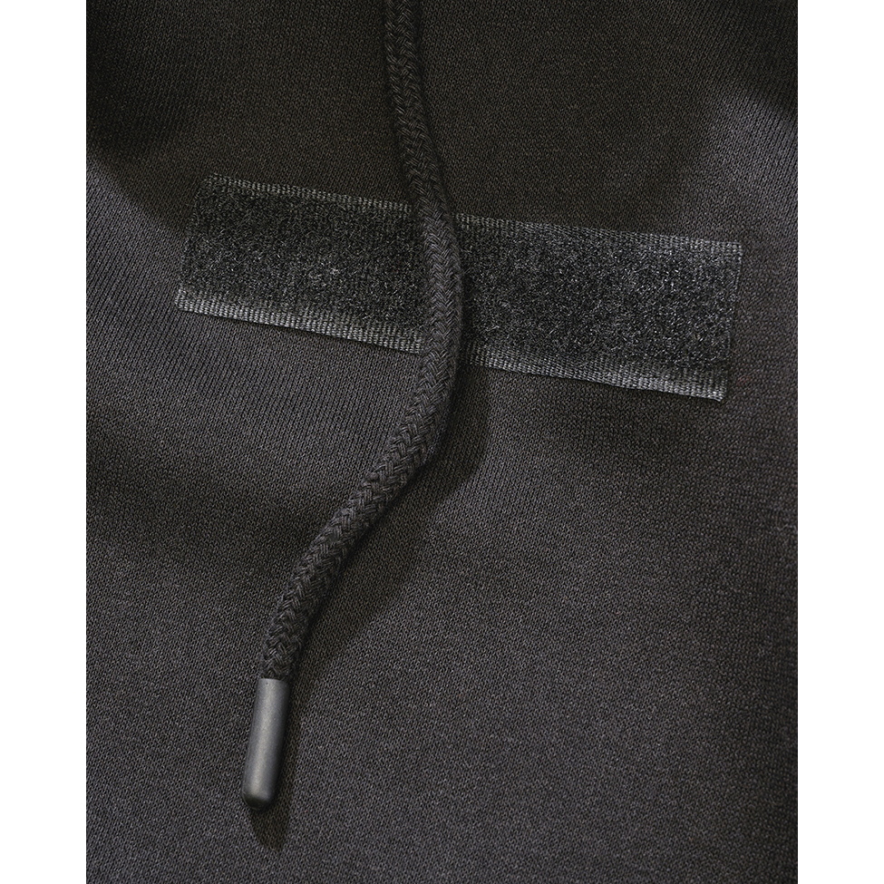 Mikina taktická na zip s kapucí Tactical Sweat Jacket ČERNÁ vel. XL