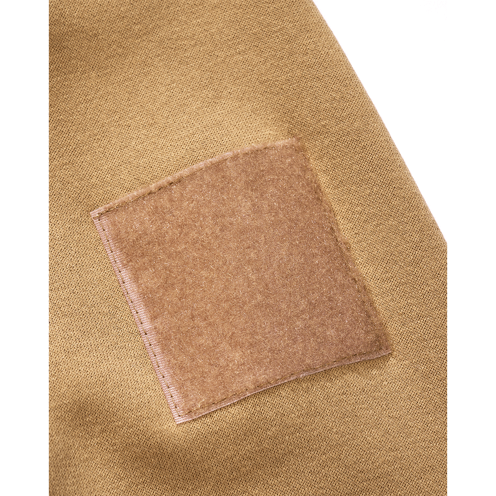 Mikina taktická na zip s kapucí Tactical Sweat Jacket CAMEL-COYOTE