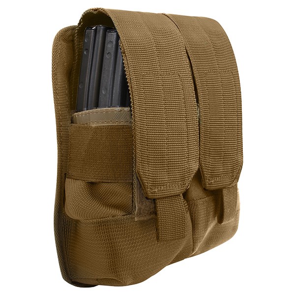Levně ROTHCO pouzdro univerzální MOLLE na dva zásobníky COYOTE
