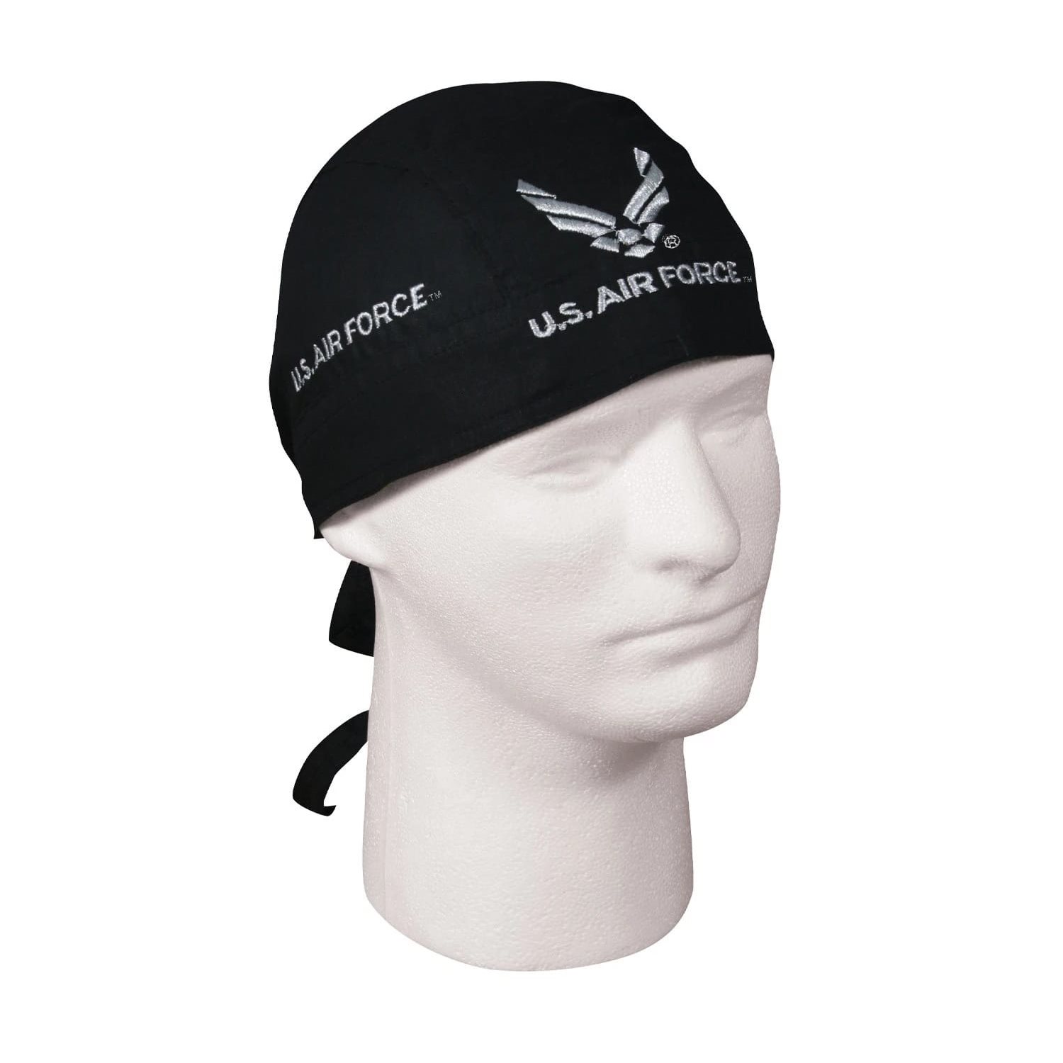 Levně ROTHCO šátek HEADWRAP U.S. AIR FORCE ČERNÁ