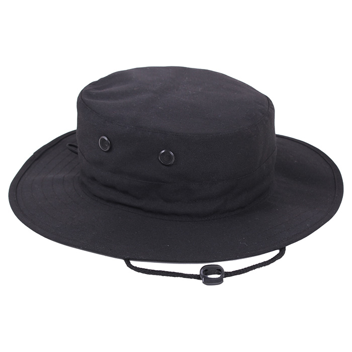 Levně ROTHCO klobouk MILITARY nastavitelný ČERNÝ