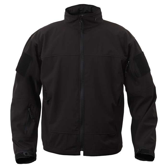Levně Bunda SPEC OPS softshell ČERNÁ