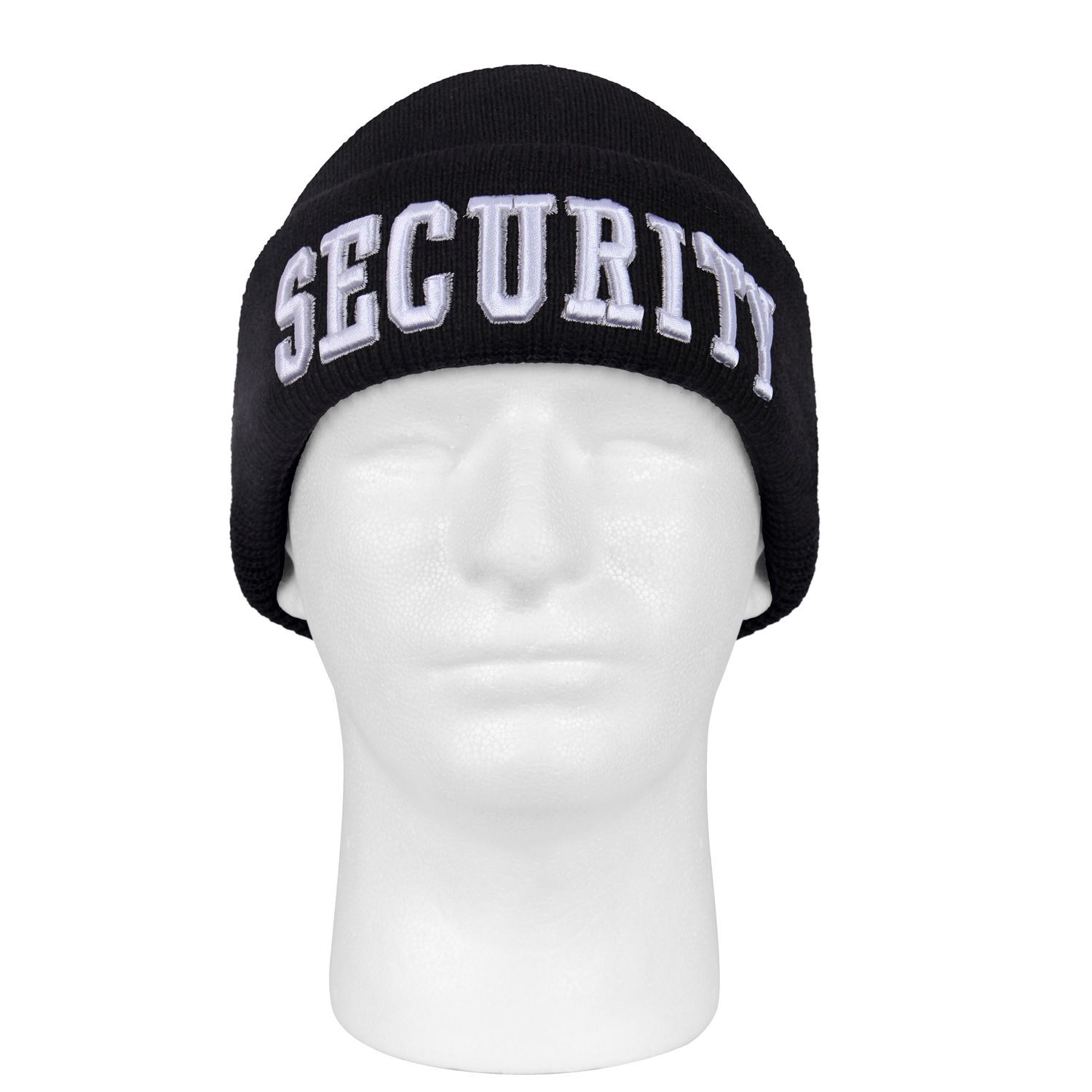 Levně ROTHCO čepice pletená DELUXE 3D SECURITY ČERNÁ