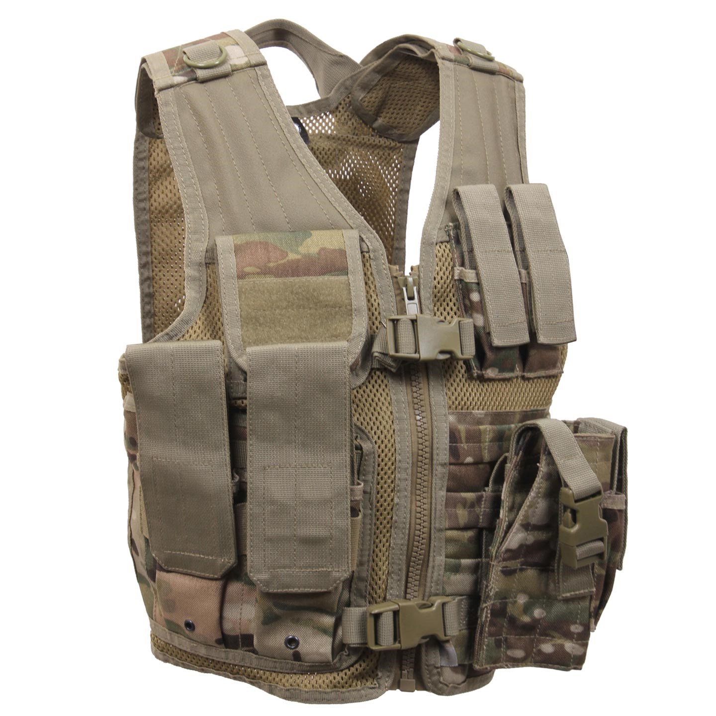 Levně ROTHCO vesta dětská taktická MULTICAM