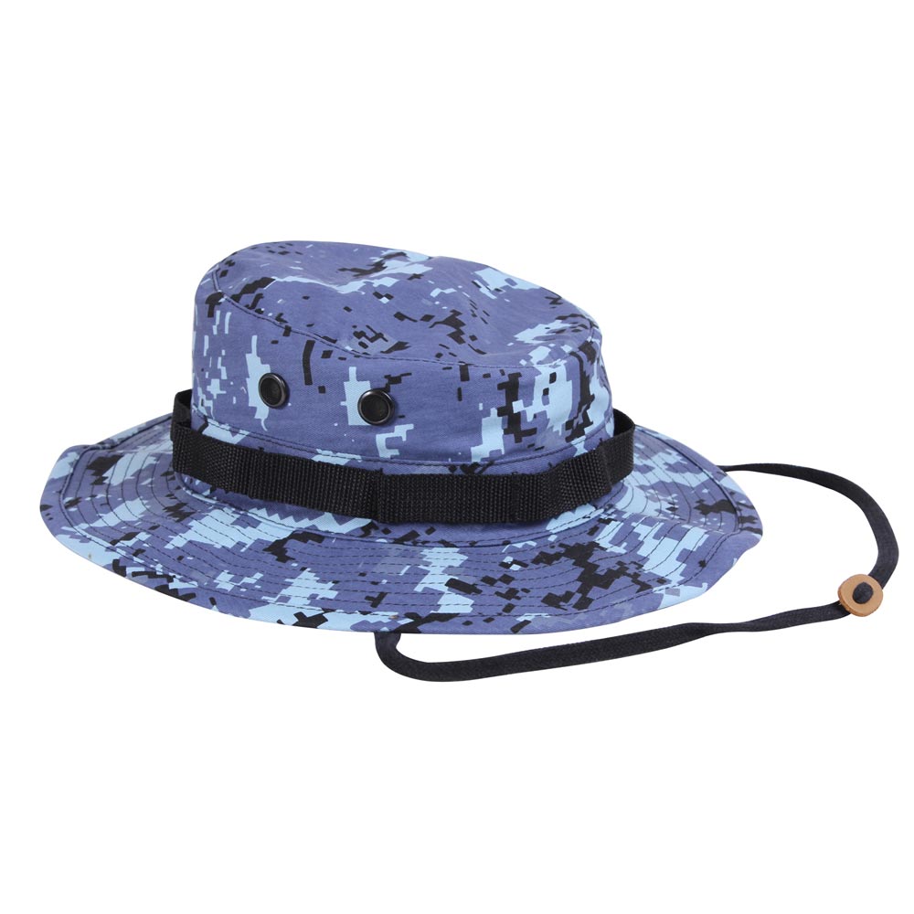 Levně Klobouk BOONIE SKY BLUE CAMO DIGITAL