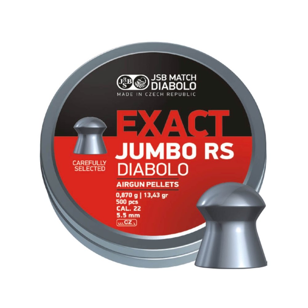 Levně JSB MATCH DIABOLO diabolky JSB EXACT JUMBO RS 5,52 mm 500 ks