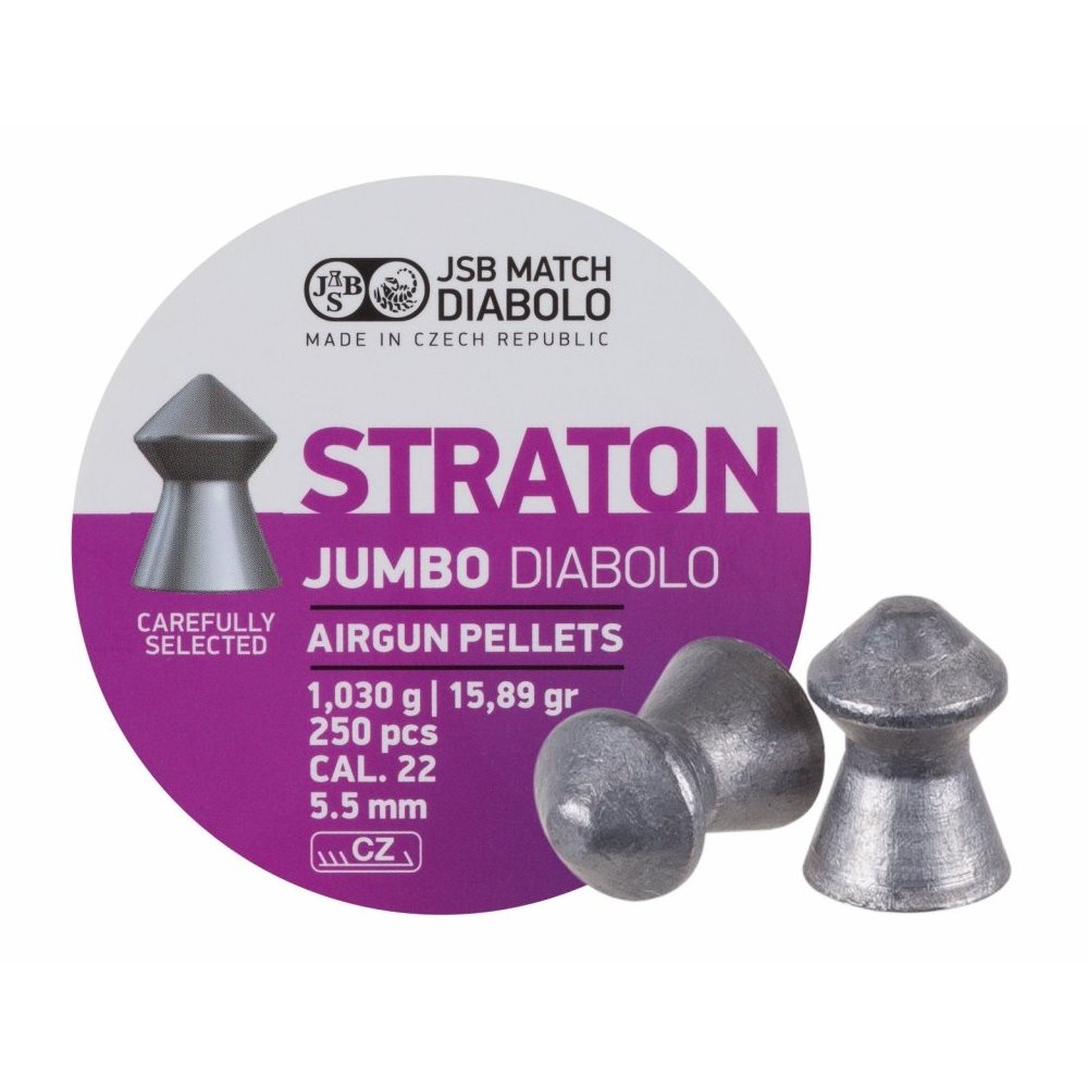 Levně JSB MATCH DIABOLO diabolky JSB JUMBO STRATON 5,5 mm 250 ks