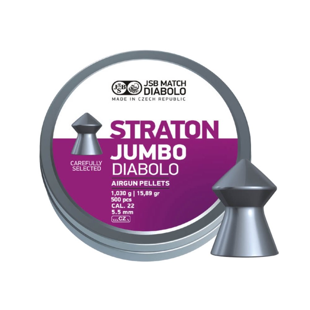 Levně JSB MATCH DIABOLO diabolky JSB JUMBO STRATON 5,5 mm 500 ks