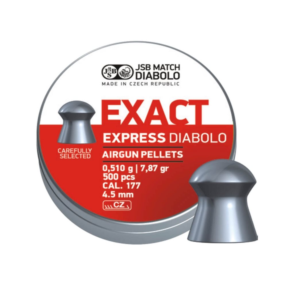 Levně JSB MATCH DIABOLO diabolky JSB EXACT EXPRESS 4,52 mm 500 ks