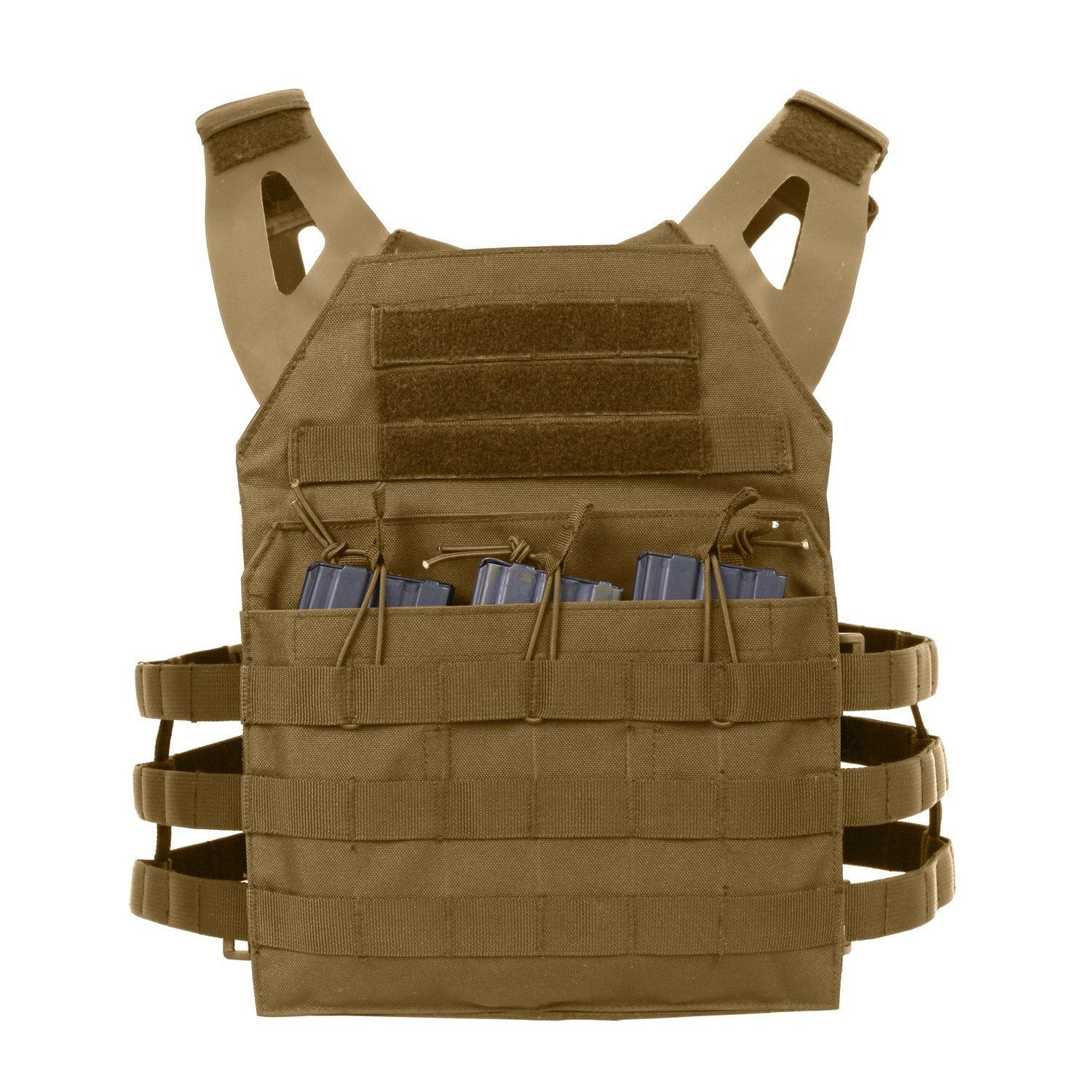 Levně ROTHCO vesta MOLLE nosič plátů lehká COYOTE BROWN