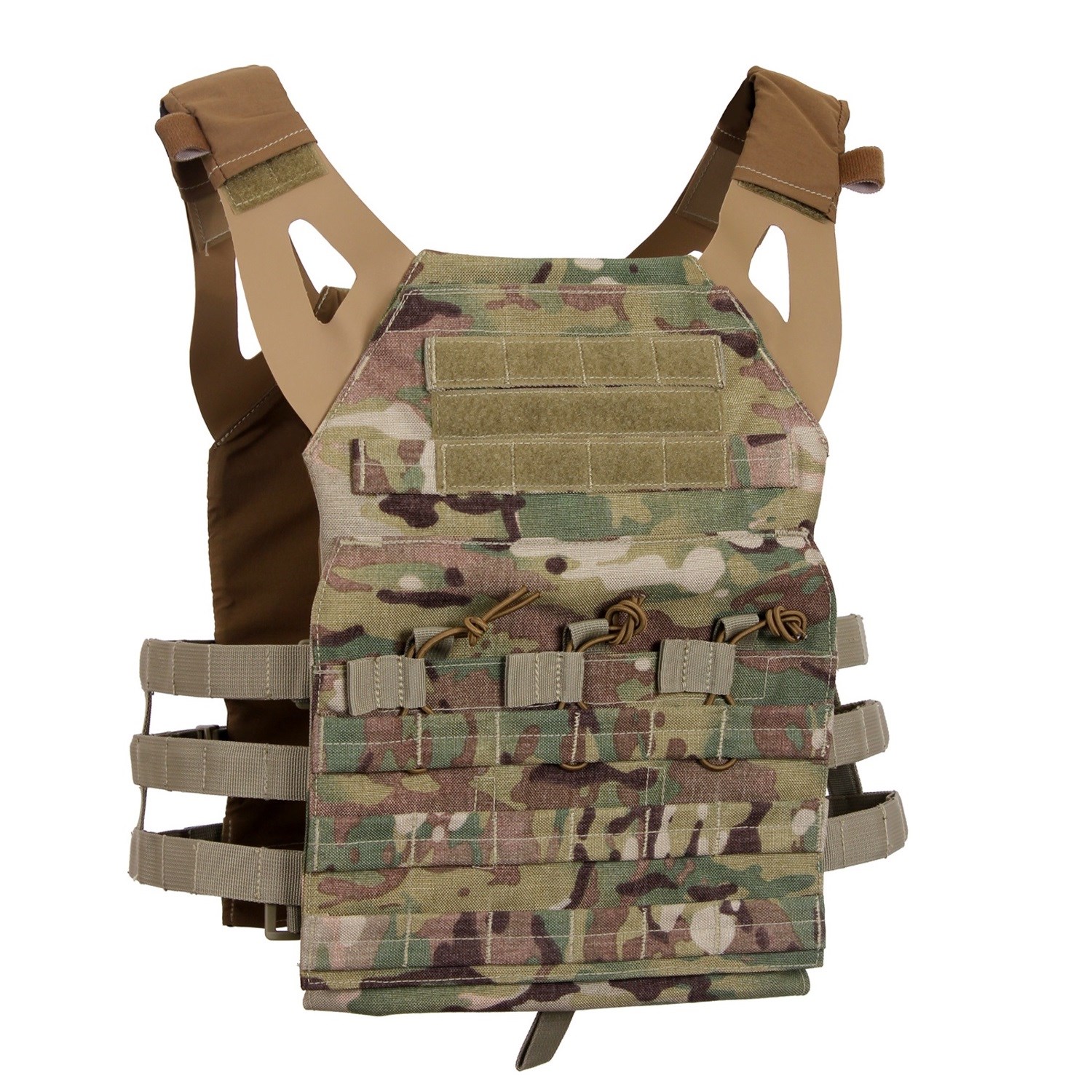 Levně ROTHCO vesta MOLLE nosič plátů lehká MULTICAM
