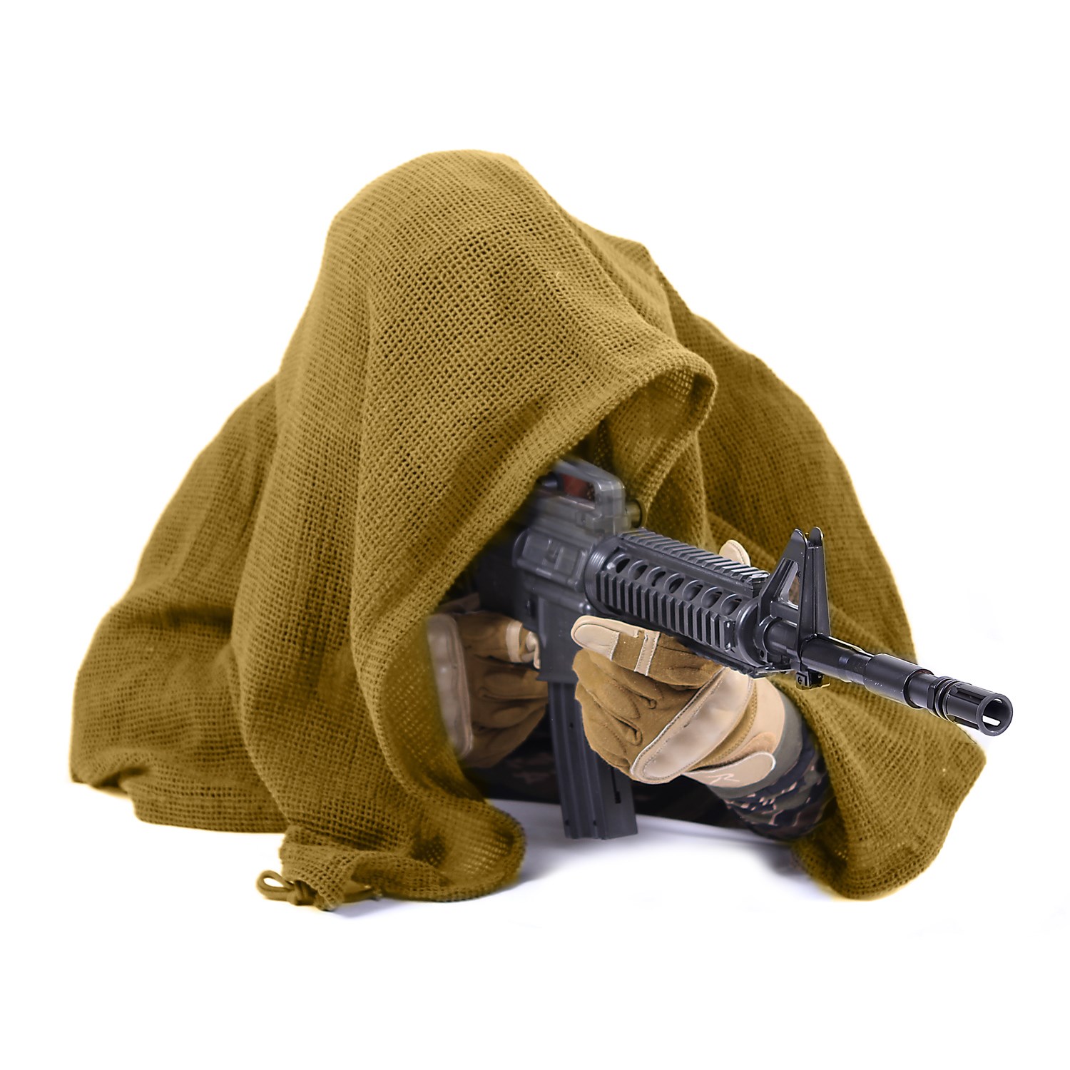 Levně ROTHCO šála univerzální SNIPER 90x117 cm COYOTE BROWN