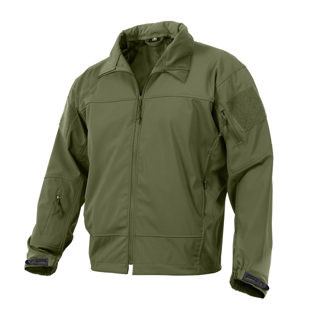 Levně Bunda SPEC OPS softshell ZELENÁ