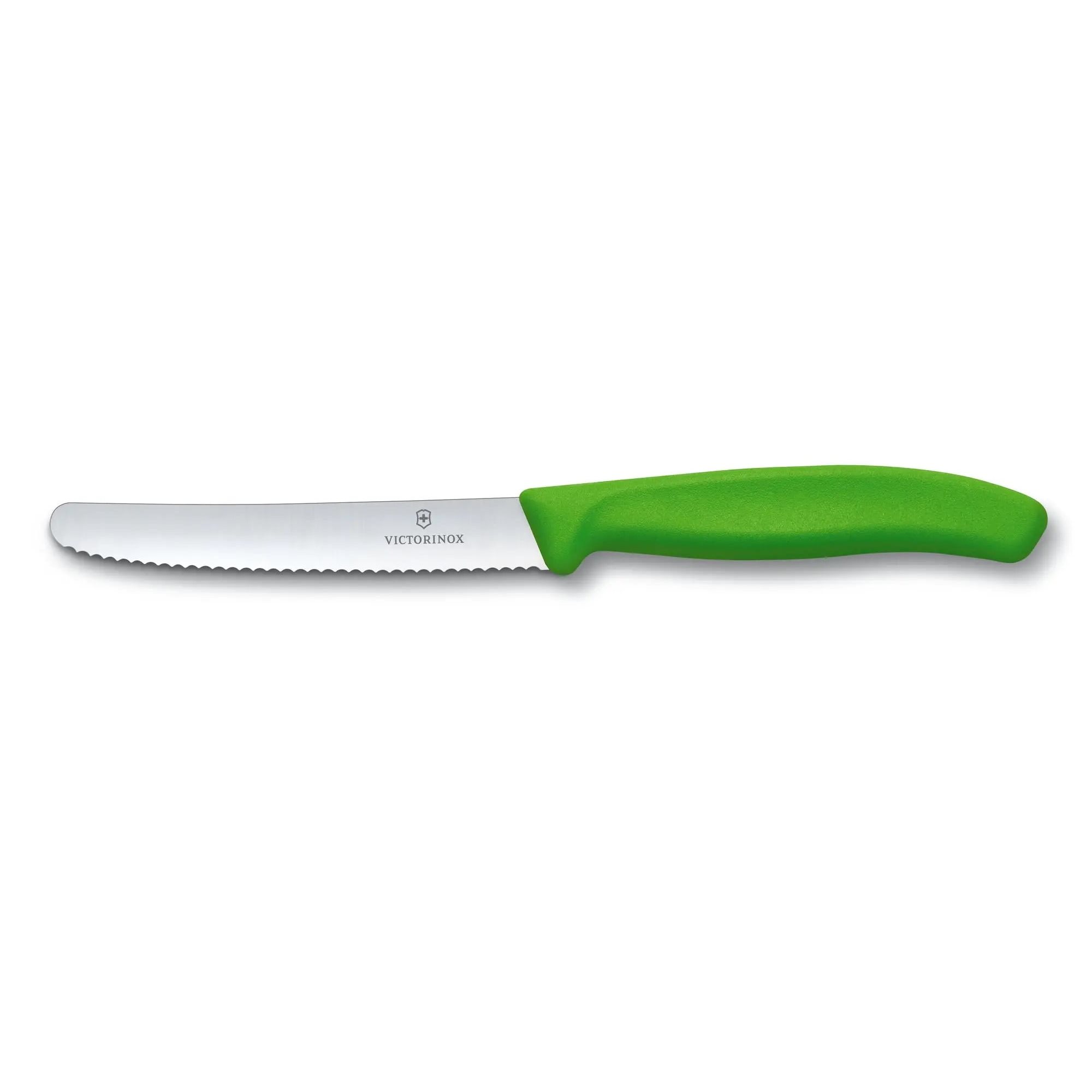 Nůž na rajčata 11cm ZELENÝ VICTORINOX 6.7836.L114 L-11
