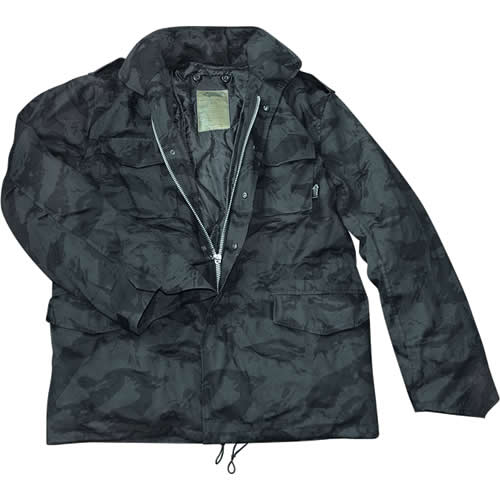 Levně Bunda US M65 imp. s vložkou NIGHT CAMO