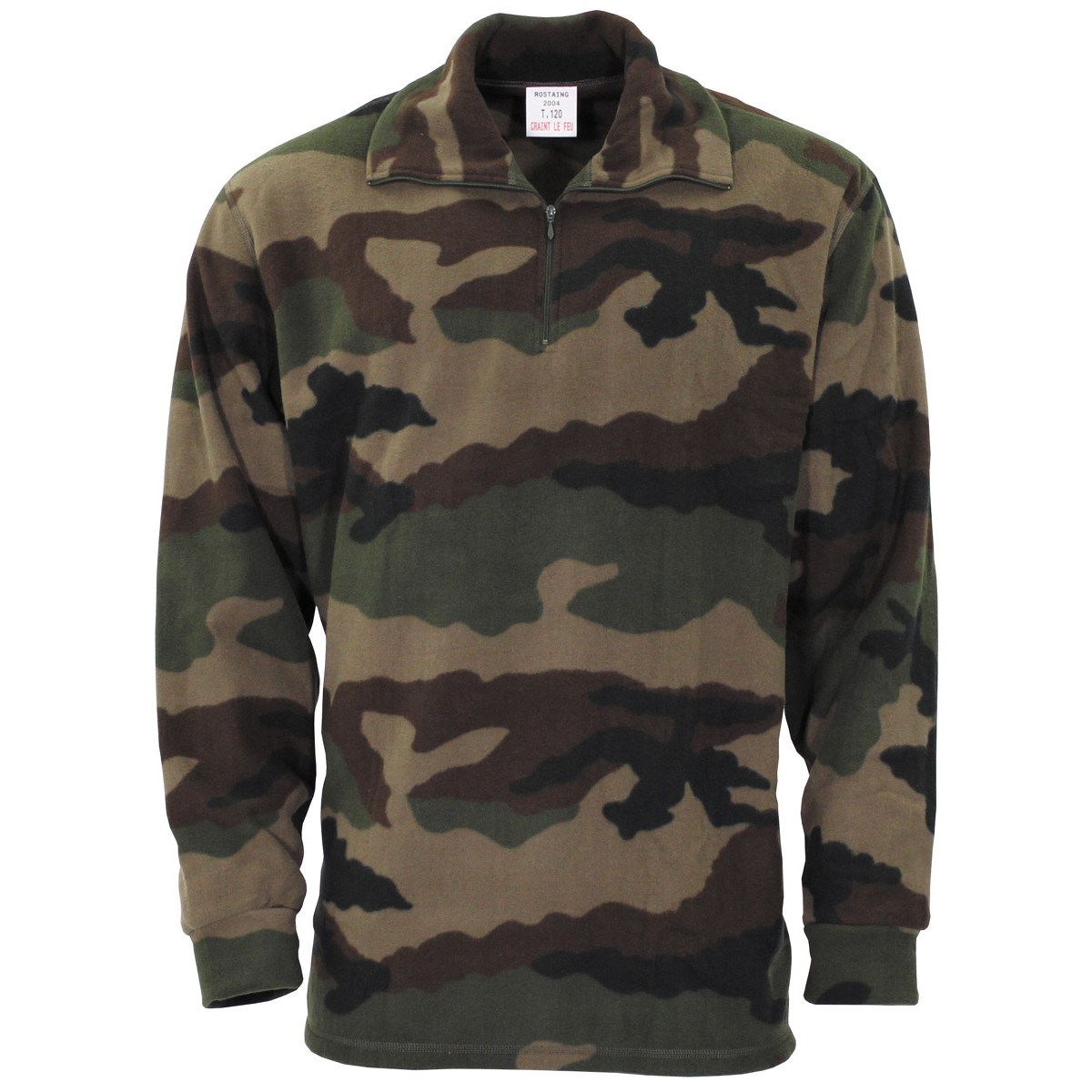 Levně Mikina francouzská FLEECE maskovaná CCE
