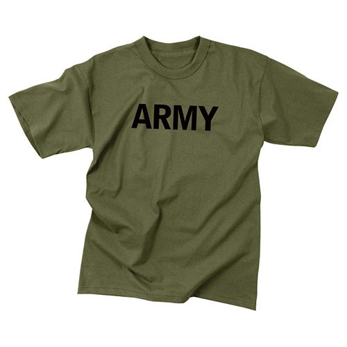 Levně Triko ARMY ZELENÉ