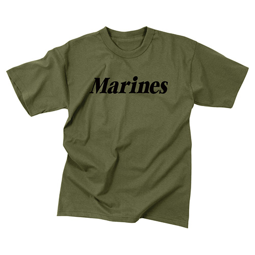 Levně Triko MARINES ZELENÉ
