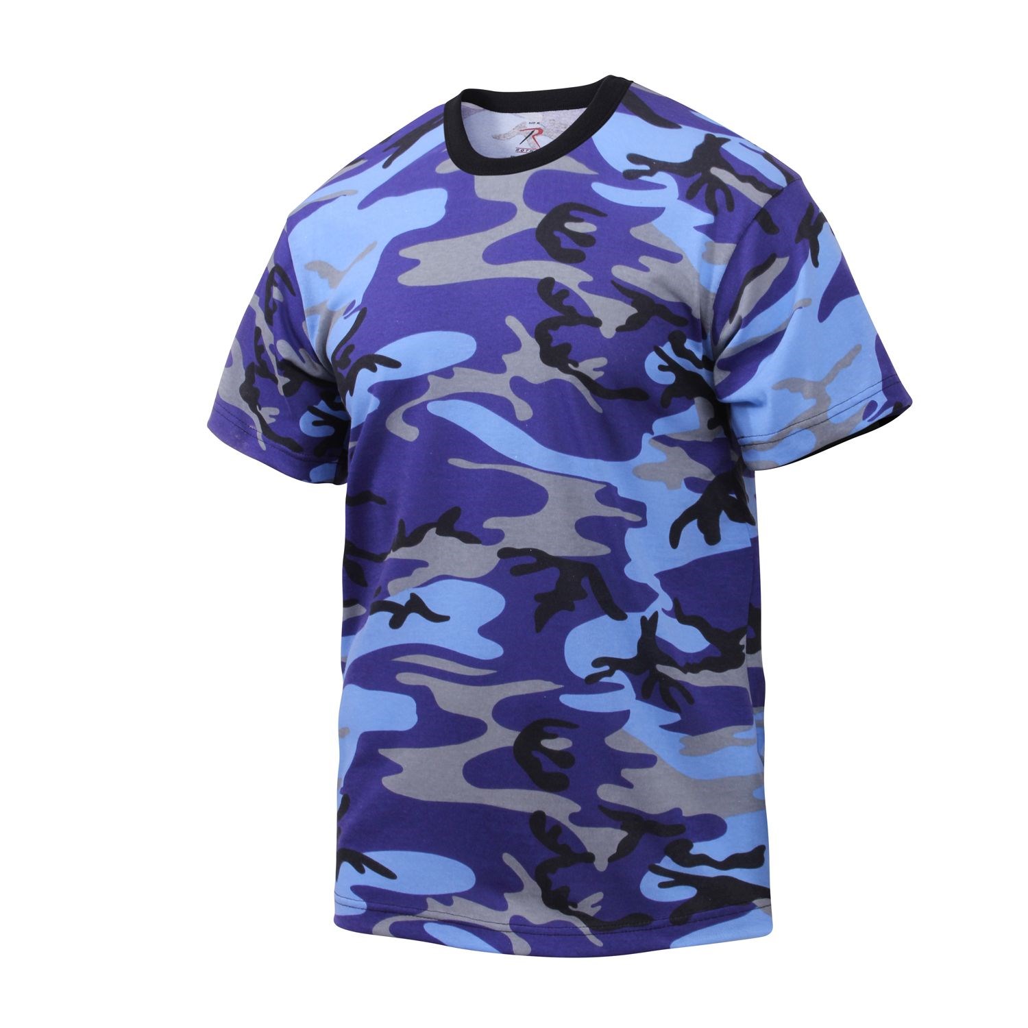 Levně Triko ELECTRIC BLUE CAMO